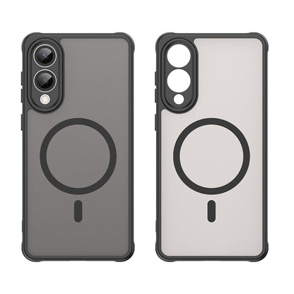 Capa MagSafe para Samsung Galaxy S25 Edge S937, Techsuit, HaloFrost II, Preta