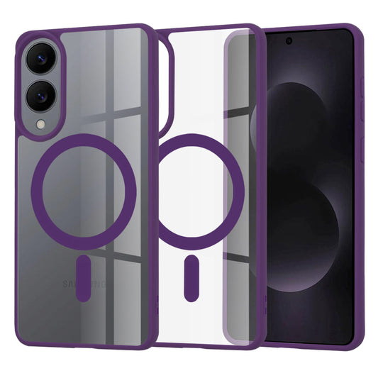 Capa MagSafe para Samsung Galaxy S25 Edge S937, Techsuit, Pro, Roxo
