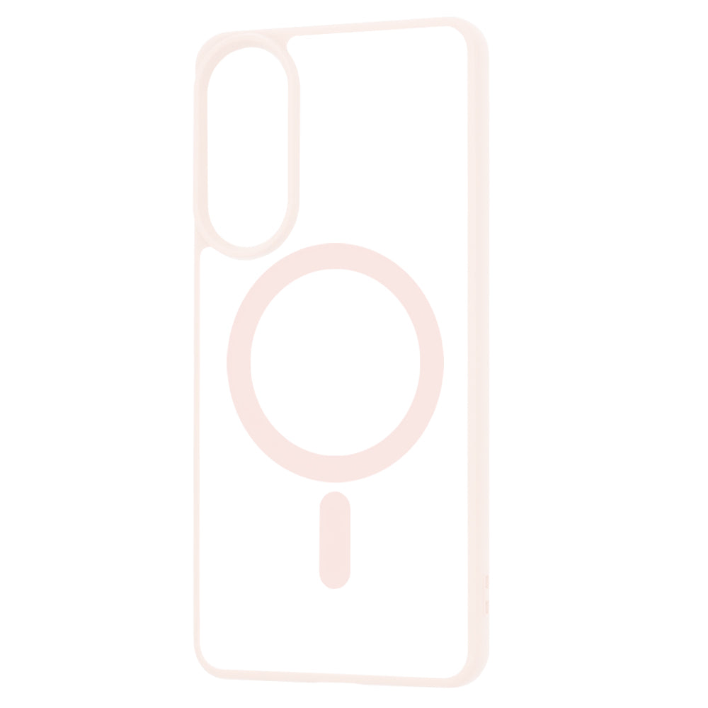 Capa MagSafe para Samsung Galaxy S25 Edge S937, Techsuit, Pro, Rosa