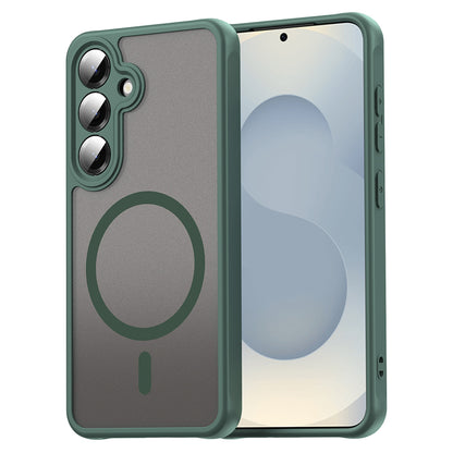 Capa MagSafe para Samsung Galaxy S25 FE, Techsuit, HaloFrost II, Verde