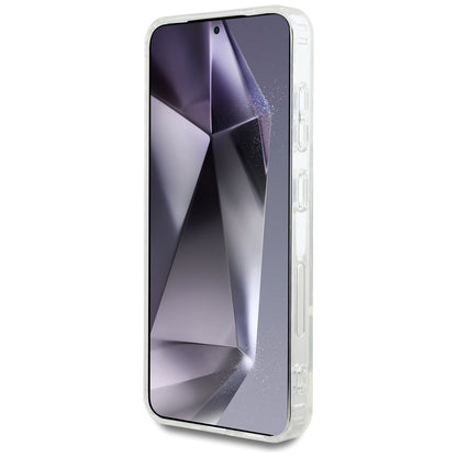 Capa MagSafe para Samsung Galaxy S25+ S936, Karl Lagerfeld, IML Choupette's Head, Branca.