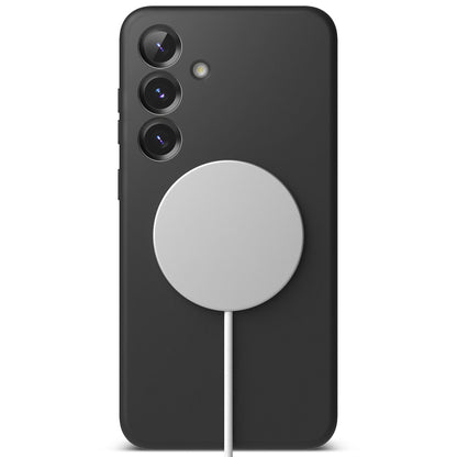 Capa MagSafe para Samsung Galaxy S25+ S936, Ringke, Silicone, Preta