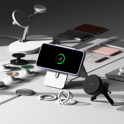 Capa MagSafe para Samsung Galaxy S25+ S936, Ringke, Silicone, Preta