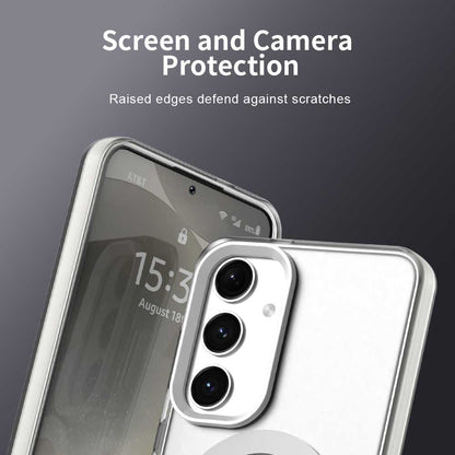 MagSafe Case for Samsung Galaxy S25+ S936 / S24+ S926, Techsuit, CandyCase, White