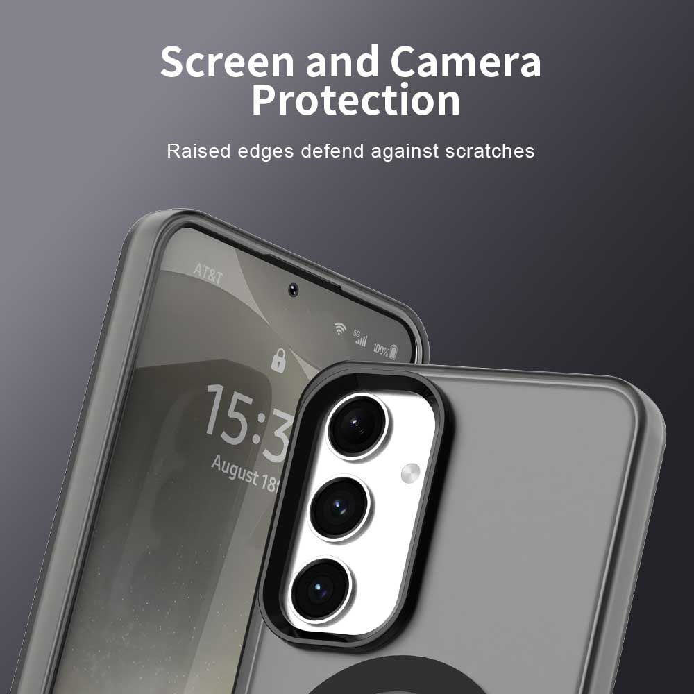 Capa MagSafe para Samsung Galaxy S25+ S936 / S24+ S926, Techsuit, CandyCase, Preta