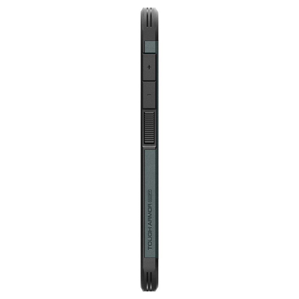 Capa MagSafe para Samsung Galaxy S25+ S936, Spigen, Tough Armor, Verde ACS08989