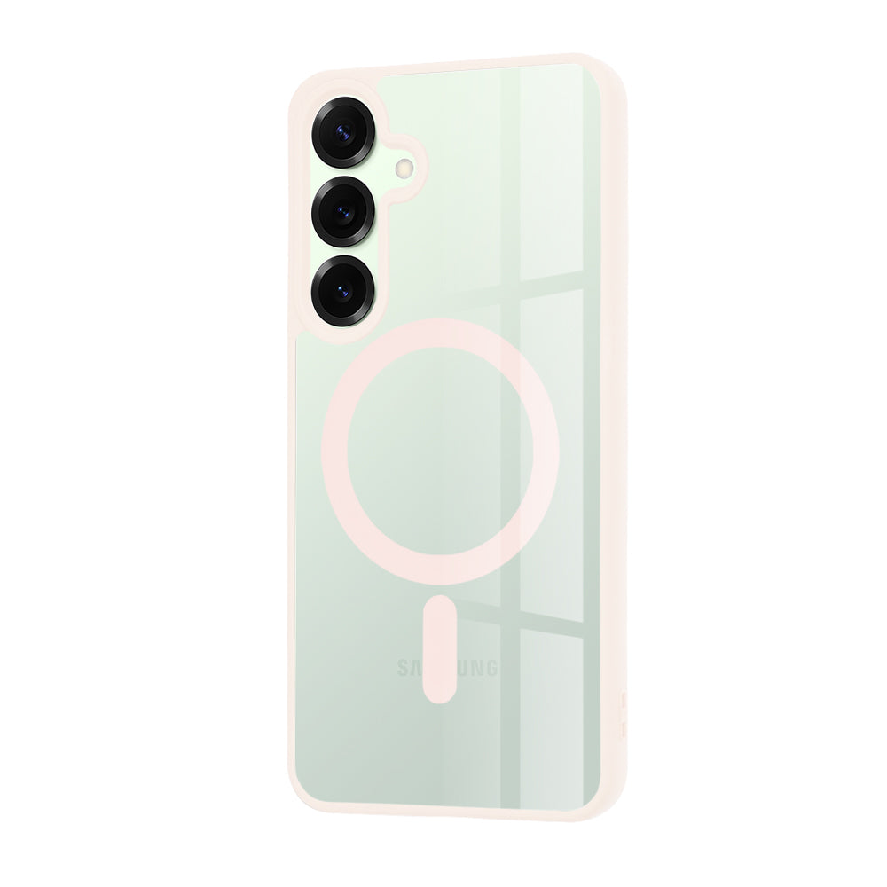Capa MagSafe para Samsung Galaxy S25+ S936, Techsuit, Pro, Rosa