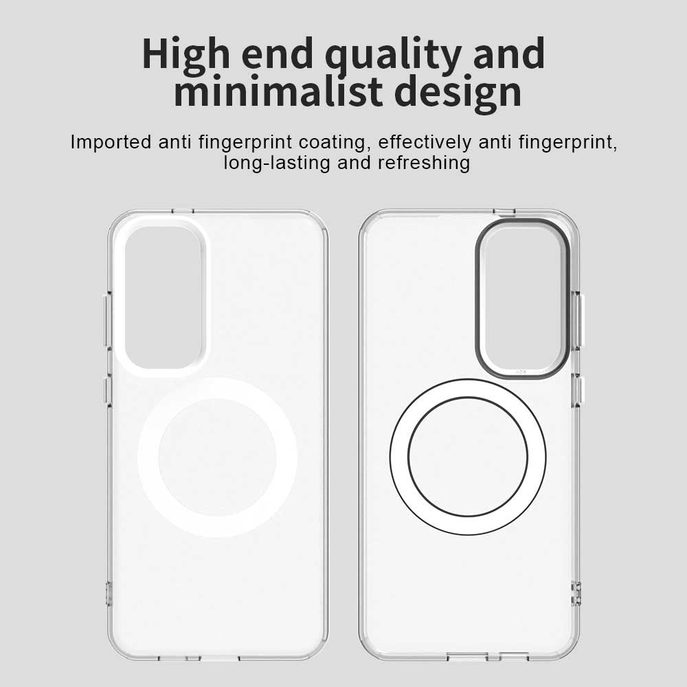 MagSafe Case for Samsung Galaxy S25 S931 / S24 S921, Techsuit, CandyCase, White