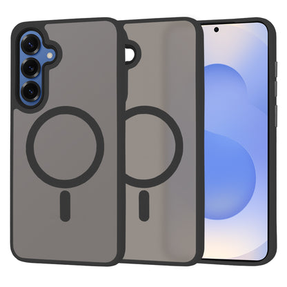 Capa MagSafe para Samsung Galaxy S25 S931, Techsuit, HaloFrost, Preta