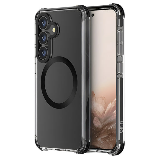 Capa MagSafe para Samsung Galaxy S25 S931, UNIQ, Combat MagClick, Preta