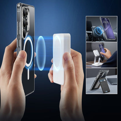 Capa MagSafe para Samsung Galaxy S25 Ultra S938, ESR, Classic Hybrid, Transparente