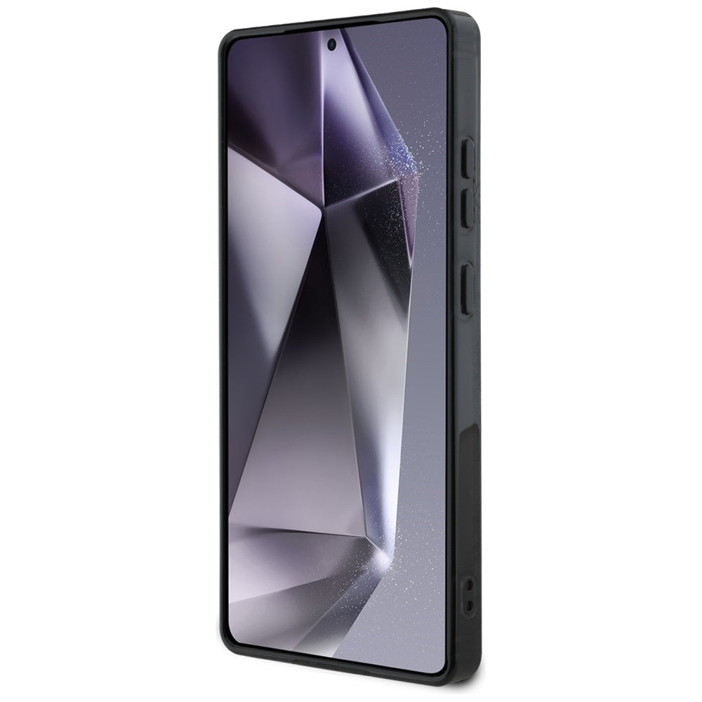 Capa MagSafe para Samsung Galaxy S25 Ultra S938, Guess, IML Peony On 4G Background, Preta