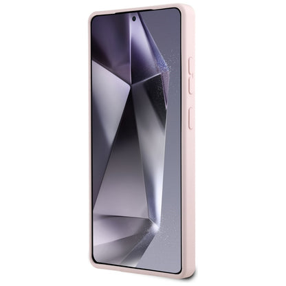 Capa MagSafe para Samsung Galaxy S25 Ultra S938, Karl Lagerfeld, Silicone Double Heads, Rosa