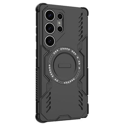 Capa MagSafe para Samsung Galaxy S25 Ultra S938, Techsuit, ArmorMag, Preta