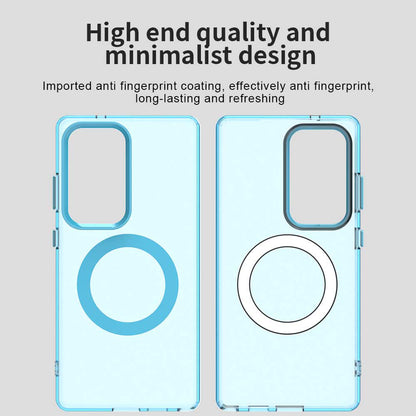 Capa MagSafe para Samsung Galaxy S25 Ultra S938, Techsuit, CandyCase, Azul