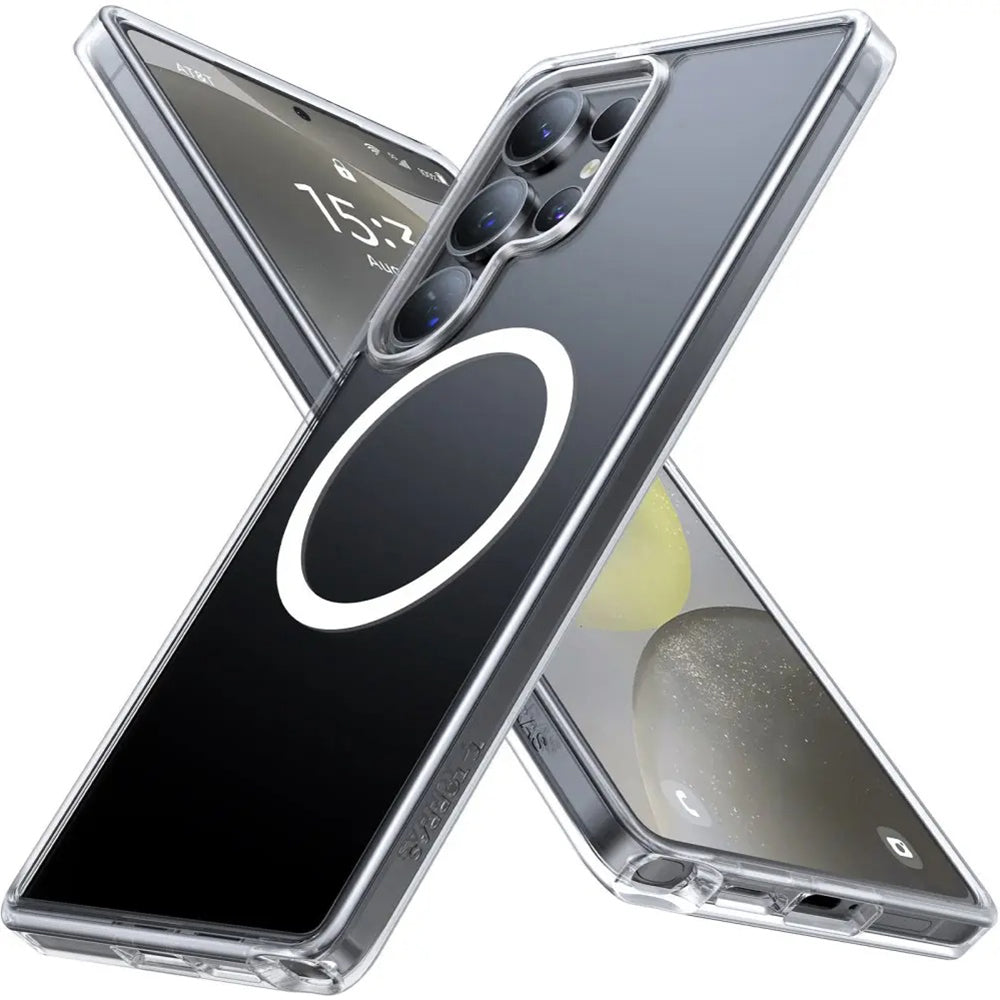 Capa MagSafe para Samsung Galaxy S25 Ultra S938, Torras, Guardian, Transparente