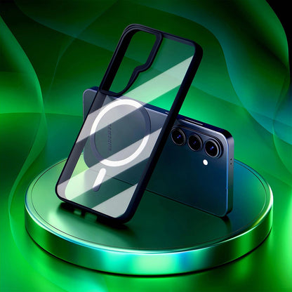 Capa MagSafe para Samsung Galaxy S26, 3MK, Satin Armor, Transparente