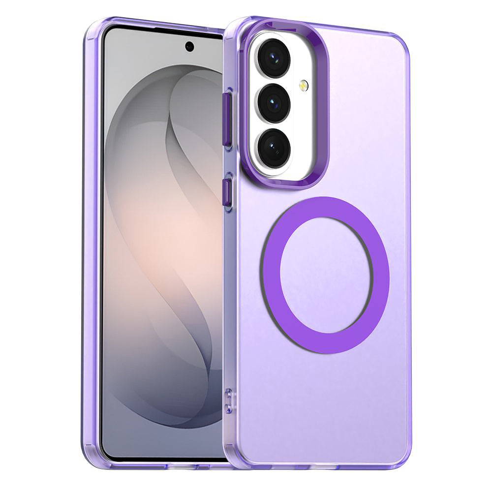 MagSafe Case for Samsung Galaxy S26 FE S741, Techsuit, CandyCase, Purple