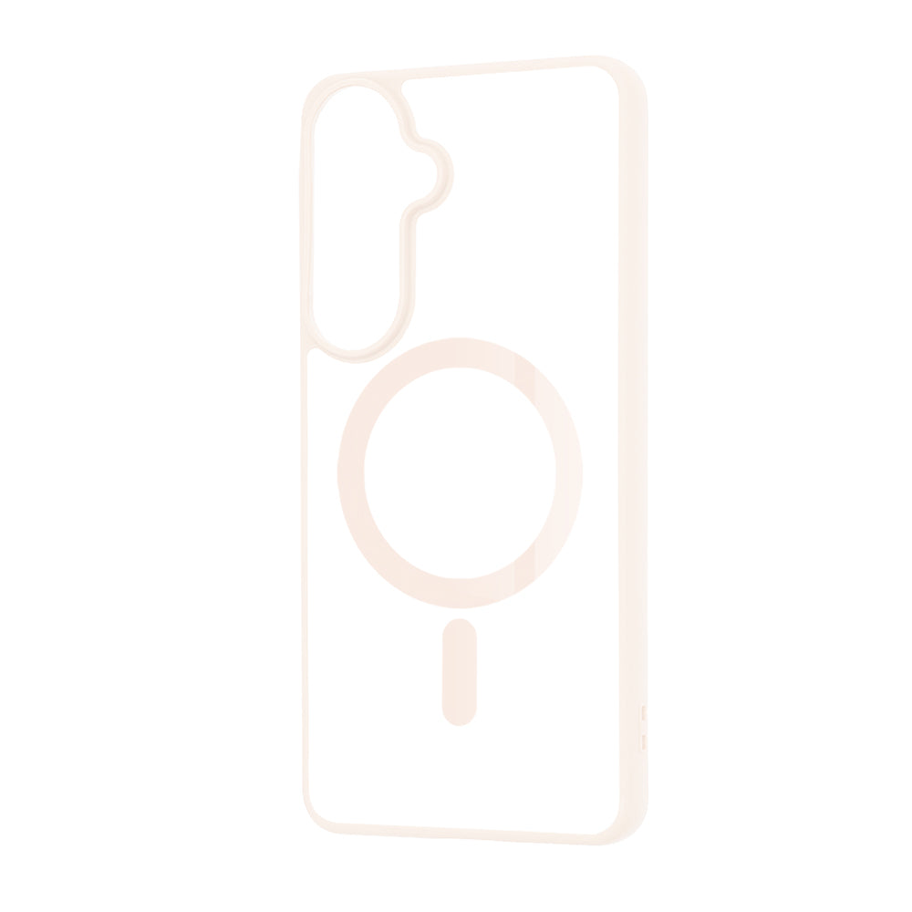 Capa MagSafe para Samsung Galaxy S26 FE S741, Techsuit, Pro, Rosa