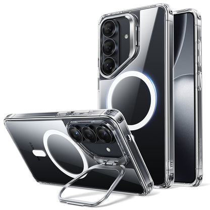 Capa MagSafe para Samsung Galaxy S26 Plus, ESR, Classic Hybrid Kickstand, Transparente
