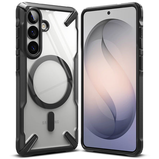 Capa MagSafe para Samsung Galaxy S26 Plus, Ringke, Fusion X, Preta