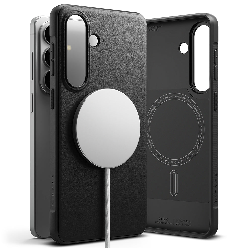 Capa MagSafe para Samsung Galaxy S26 Plus, Ringke, Onyx, Preta