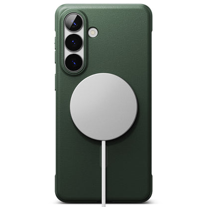 Capa MagSafe para Samsung Galaxy S26 Plus, Ringke, Onyx, Verde Escuro
