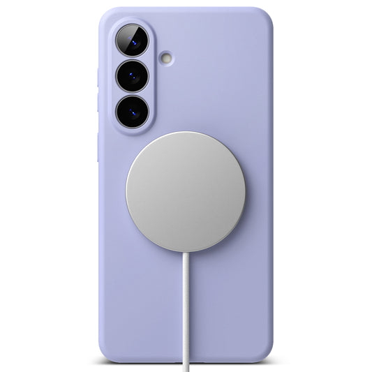 Capa MagSafe para Samsung Galaxy S26 Plus, Ringke, Silicone, Roxo
