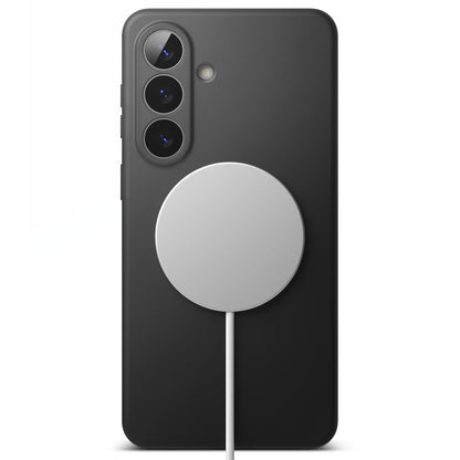 Capa MagSafe para Samsung Galaxy S26 Plus, Ringke, Silicone, Preta