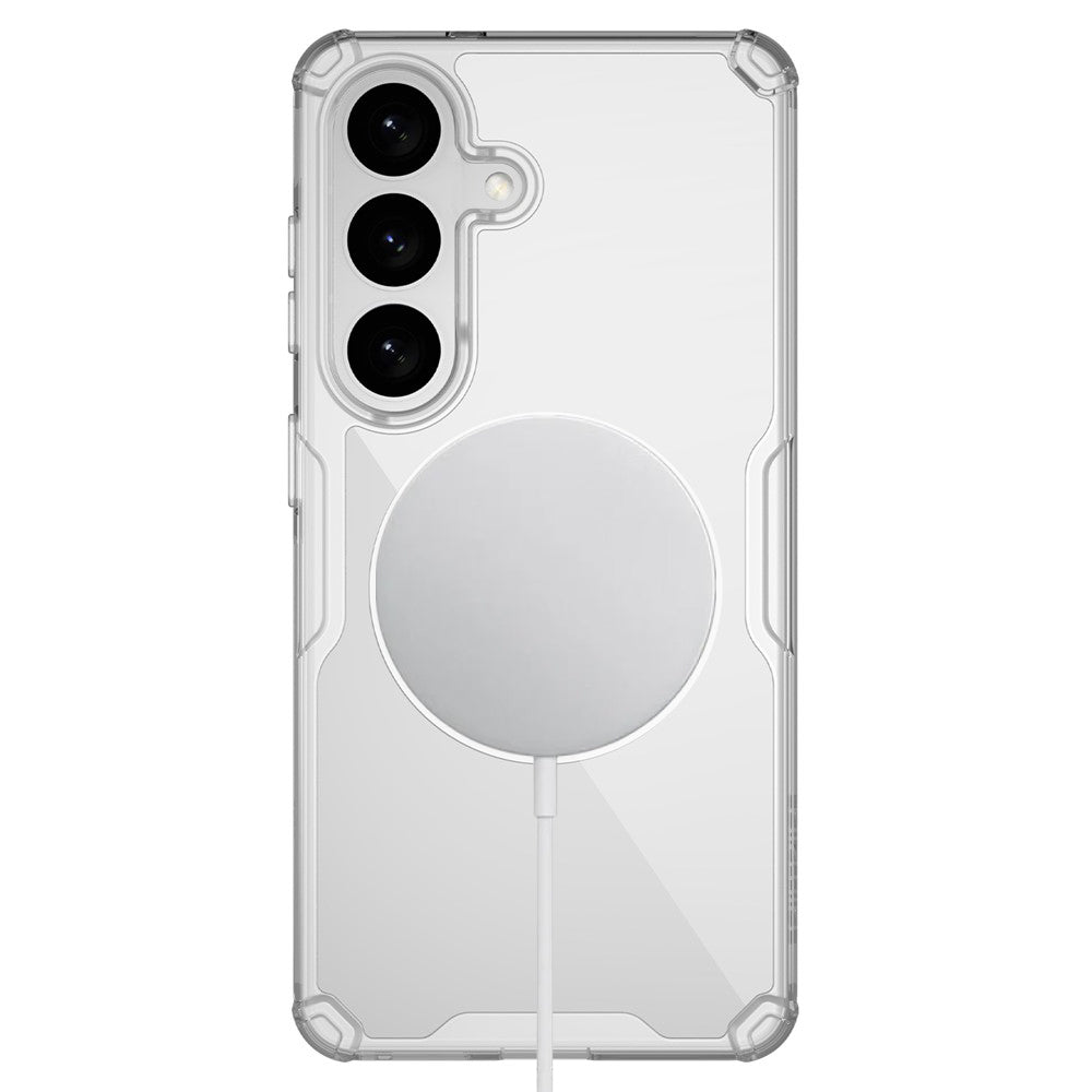 MagSafe Case for Samsung Galaxy S26 Plus S947, Nillkin, Nature Pro, Transparent