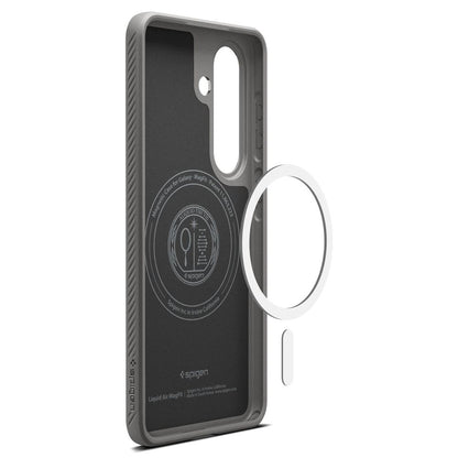 Capa MagSafe para Samsung Galaxy S26 Plus S947, Spigen, Liquid Air, Cinza ACS10705