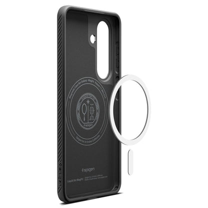 Capa MagSafe para Samsung Galaxy S26 Plus S947, Spigen, Liquid Air, Preta Fosca ACS10704