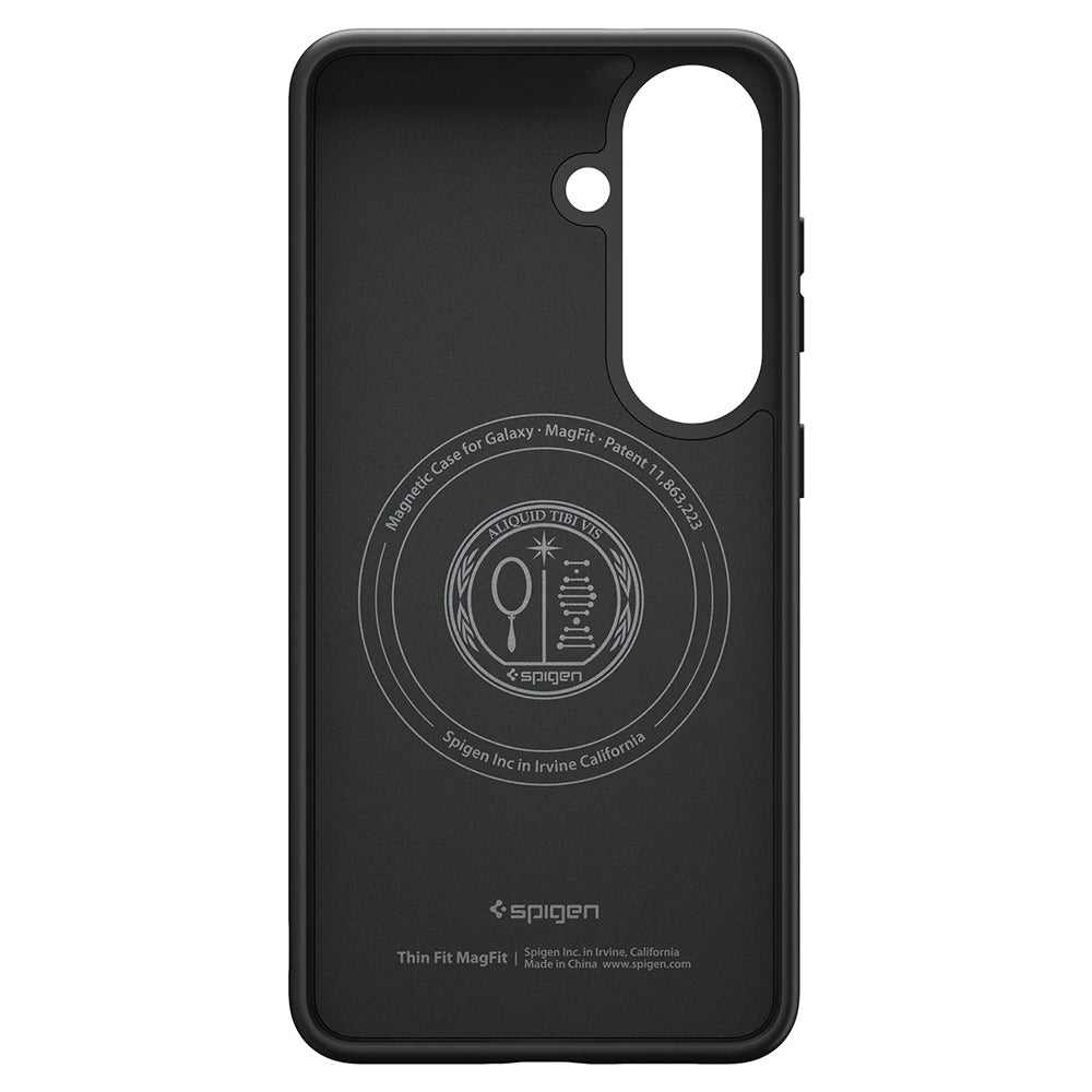 Capa MagSafe para Samsung Galaxy S26 Plus S947, Spigen, Thin Fit, Preta ACS11395
