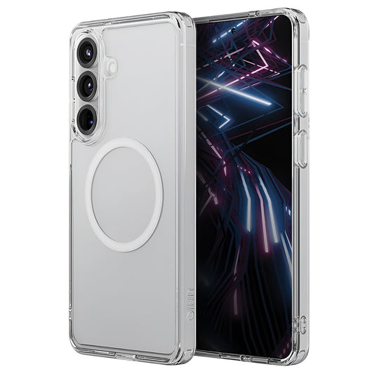 Capa MagSafe para Samsung Galaxy S26 Plus S947, UNIQ, LifePro Xtreme MagClick, Transparente