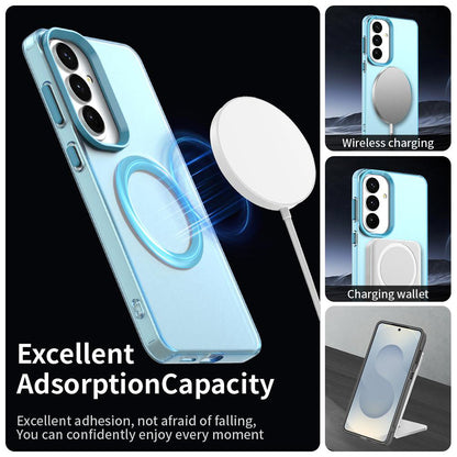 MagSafe Case for Samsung Galaxy S26 Plus, Techsuit, CandyCase, Blue