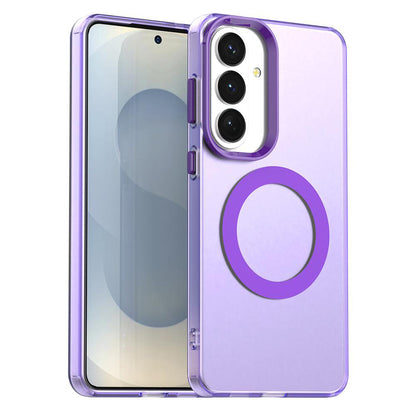 Capa MagSafe para Samsung Galaxy S26 Plus, Techsuit, CandyCase, Roxo