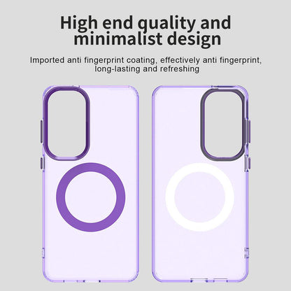 Capa MagSafe para Samsung Galaxy S26 Plus, Techsuit, CandyCase, Roxo