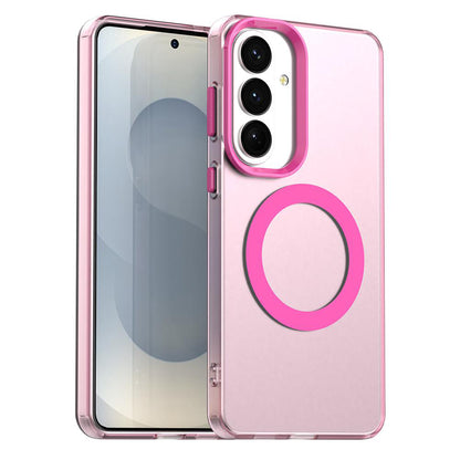 Capa MagSafe para Samsung Galaxy S26 Plus S947, Techsuit, CandyCase, Rosa