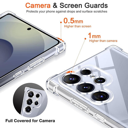 Capa MagSafe para Samsung Galaxy S26 Plus S947, Techsuit, Antichoque, Transparente