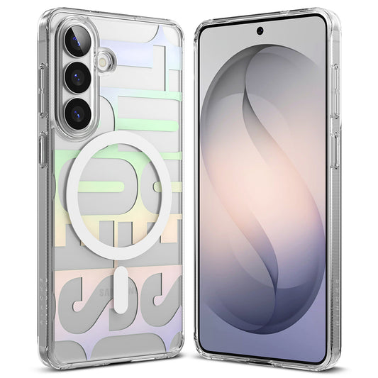 Capa MagSafe para Samsung Galaxy S26, Ringke, Fusion Seoul, Transparente