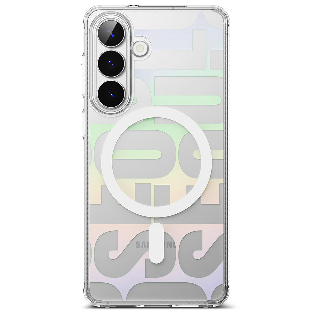 Capa MagSafe para Samsung Galaxy S26, Ringke, Fusion Seoul, Transparente