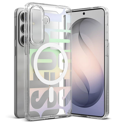 Capa MagSafe para Samsung Galaxy S26, Ringke, Fusion Seoul, Transparente