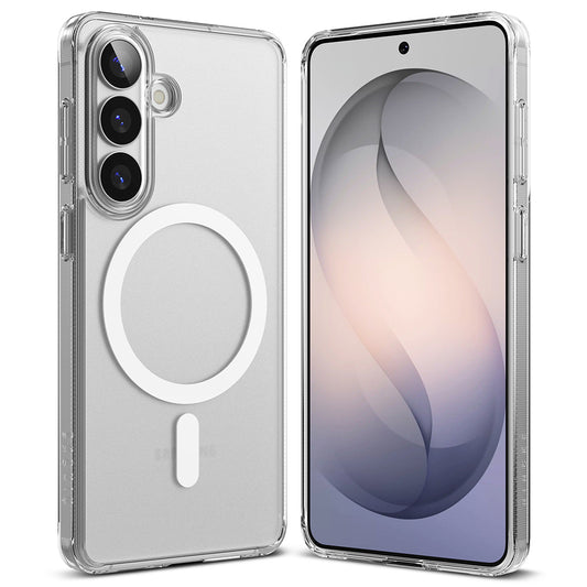 Capa MagSafe para Samsung Galaxy S26, Ringke, Fusion, Transparente Fosca