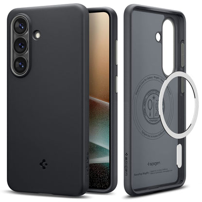 Capa MagSafe para Samsung Galaxy S26 S942, Spigen, Caseology Nano Pop, Preta ACS11066