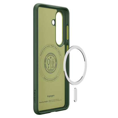 Capa MagSafe para Samsung Galaxy S26 S942, Spigen, Caseology Nano Pop, Verde ACS11067