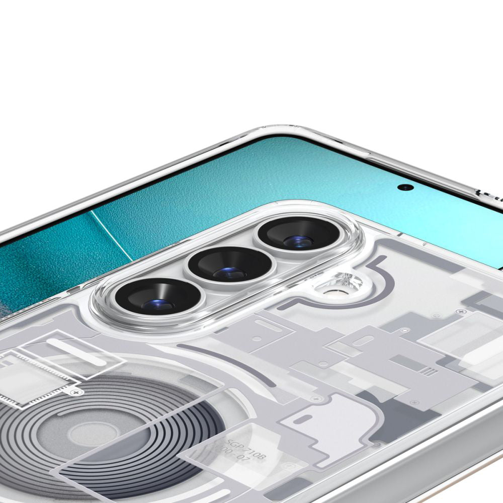 Capa MagSafe para Samsung Galaxy S26 S942, Spigen, Ultra Hybrid Zero One, Branca ACS10737