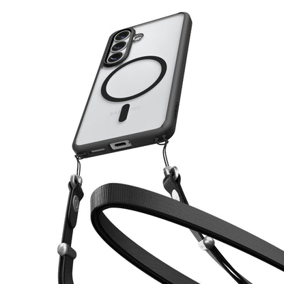 Capa MagSafe para Samsung Galaxy S26 S942, Spigen, Ultra Hybrid, Preta Fosca ACS10735