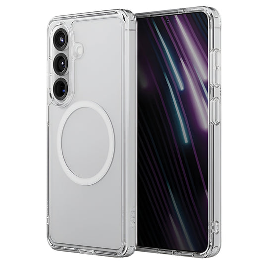 Capa MagSafe para Samsung Galaxy S26 S942, UNIQ, LifePro Xtreme MagClick, Transparente