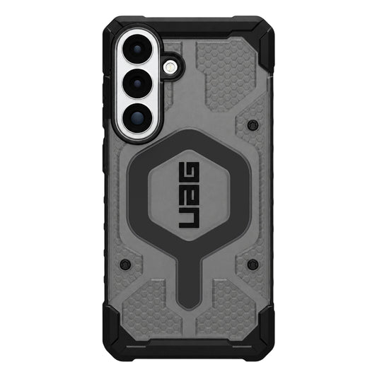 Capa MagSafe para Samsung Galaxy S26 S942, Urban Armor Gear, Pathfinder Clear, Cinzento