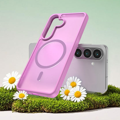 MagSafe Case for Samsung Galaxy S26, Techsuit, HaloFrost II, Pink